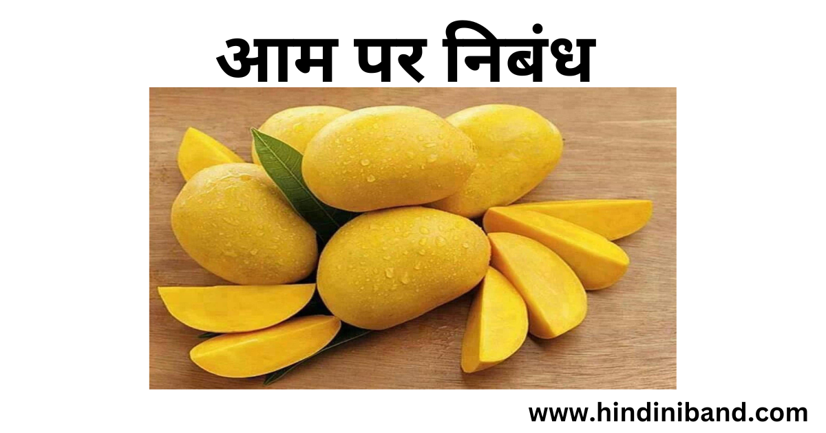 essay on mango in hindi